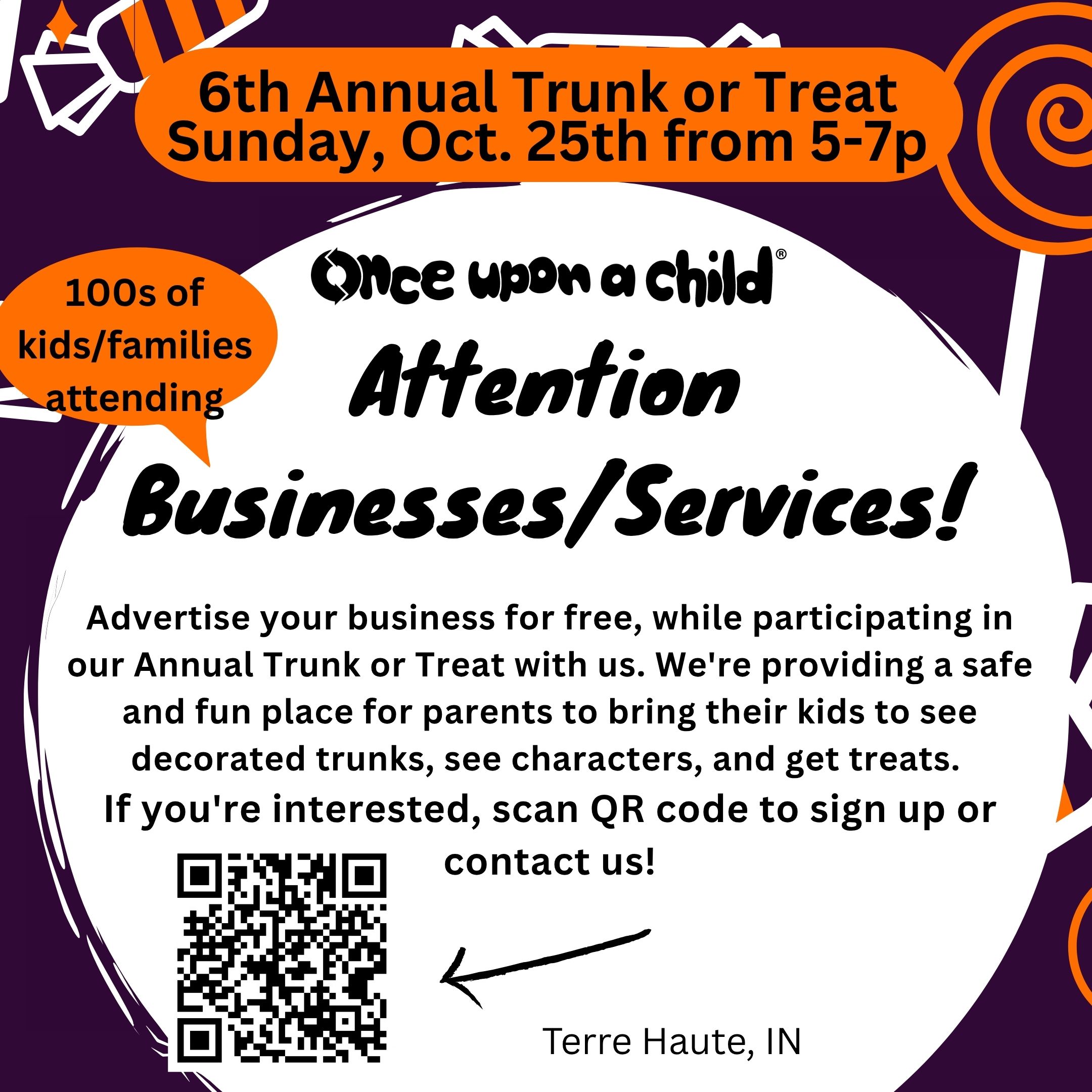trunk or treat sign up